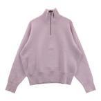 RON HERMAN ロンハーマン 3910800068 ハーフジップニット セーター  パープル系 XS レディース