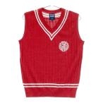 ADMIRAL Admiral вышивка ввод вязаный лучший оттенок красного M Golf одежда мужской 