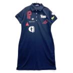 PEARLY GATES Pearly Gates 2024 год модели короткий рукав Polo One-piece темно-синий серия 0 Golf одежда женский 