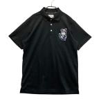 JACK BUNNY ジャックバニー ×ドラえもん 半袖ポロシャツ  ブラック系 6 ゴルフウェア メンズ