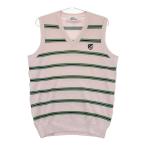 JACK BUNNY Jack ba колено вязаный лучший окантовка рисунок розовый серия 4 Golf одежда мужской 