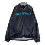 FILA GOLF filler Golf шея есть 2WAY блузон оттенок черного LL Golf одежда мужской 