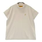 RESURRECTION レザレクション  ハイネック 半袖Tシャツ 総柄 ベージュ系 M ゴルフウェア レディース