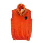 [ новый товар ]DANCE WITH DRAGON Dance With Dragon воротник боа шерсть вязаный лучший нашивка orange серия 2 Golf одежда мужской 