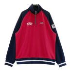 [ прекрасный товар ]ROUGH&amp;SWELLla вентилятор dos well 2024 год модели половина Zip тренировочный оттенок красного L Golf одежда мужской 