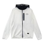 CALLAWAY Callaway картон вязаный длинный рукав Zip Parker оттенок белого L Golf одежда мужской 