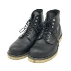 REDWING レッドウィング 8165 レザーブーツ プレーントゥ  ブラック系 26.0cm D メンズ