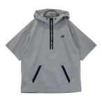 NEW BALANCE GOLF New balance 2024 год модели с капюшоном короткий рукав блузон серый серия 5 Golf одежда мужской 