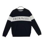 [ новый товар ]CECIL McBEE green Cecil McBee зеленый шерсть . вязаный свитер оттенок черного 2 Golf одежда женский 