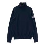 PEARLY GATES Pearly Gates ta-toru шея вязаный свитер темно-синий серия 0 Golf одежда женский 