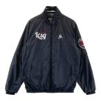 LE COQ GOLF Le Coq Golf 2way обратная сторона сетка Zip жакет оттенок черного L Golf одежда мужской 