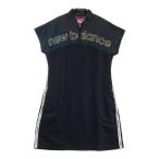 NEW BALANCE GOLF New balance необычность материалы переключатель половина Zip короткий рукав One-piece оттенок черного 1 Golf одежда женский 