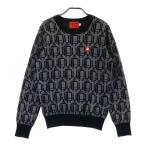 LE COQ GOLF Le Coq Golf длинный рукав вязаный свитер общий рисунок серый серия L Golf одежда женский 