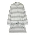 ADIDAS GOLF Adidas Golf длинный рукав One-piece окантовка рисунок серый серия S Golf одежда женский 