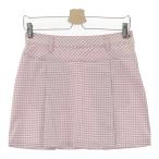 FIDRA Fidra стрейч юбка в складку в клетку розовый серия S Golf одежда женский 