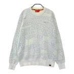 NEW BALANCE GOLF New balance длинный рукав вязаный свитер общий рисунок оттенок белого 6 Golf одежда мужской 