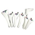 PEARLY GATES Pearly Gates 35 годовщина /2024 год модели крышка головки цилиндров 7 позиций комплект Nico Chan оттенок белого DR/FW×3/UT×2/PT Golf одежда 