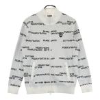 PEARLY GATES Pearly Gates 2023 год модели вязаный Zip жакет Logo общий рисунок оттенок белого 4 Golf одежда мужской 