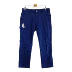 FILA GOLF filler Golf длинные брюки Crown общий рисунок темно-синий серия 90 Golf одежда мужской 