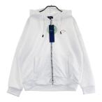 【新品】CALLAWAY キャロウェイ 2024年モデル ジップパーカー  ホワイト系 LL ゴルフウェア レディース