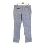 LE COQ GOLF Le Coq Golf стрейч длинные брюки tartan в клетку оттенок черного 88 Golf одежда мужской 