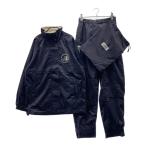 BLACK&amp;WHITE черный and белый 2WAY непромокаемая одежда выставить темно-синий серия M Golf одежда женский 