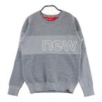 NEW BALANCE GOLF New balance вязаный свитер Logo серый серия 0 Golf одежда женский 