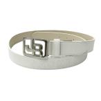 [ новый товар ]JACK BUNNY Jack ba колено 2024 год модели Logo пряжка ремень оттенок белого FR Golf одежда 