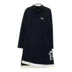 1PIU1UGUALE3 GOLF с высоким воротником длинный рукав One-piece оттенок черного 2 Golf одежда женский 