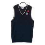 JACK BUNNY Jack ba колено шерсть . вязаный лучший темно-синий серия 5 Golf одежда мужской 