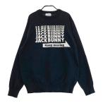 JACK BUNNY Jack ba колено 2023 год модели длинный рукав вязаный свитер оттенок черного 4 Golf одежда мужской 