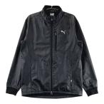 PUMA GOLF Puma Golf длинный рукав Zip жакет оттенок черного L Golf одежда мужской 