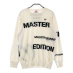 MASTER BUNNY EDITION тормозные колодки ba колено выпуск вязаный свитер шерсть . Logo рисунок оттенок белого 6 Golf одежда мужской 
