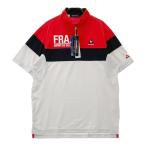 【新品】LE COQ GOLF ルコックゴルフ  ハーフジップ 半袖Tシャツ  グレー系 L ゴルフウェア メンズ
