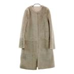 BOTTEGA VENETA ボッテガ ヴェネタ  ムートンコート  ベージュ系 38 レディース