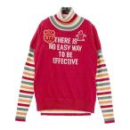 MUNSING WEAR Munsingwear одежда SL4259CP внутренний есть вязаный свитер окантовка рисунок оттенок красного L Golf одежда женский 