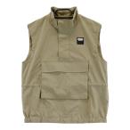 BEAMS GOLF Beams Golf половина Zip лучший хаки серия L Golf одежда женский 