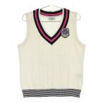 MUNSING WEAR Munsingwear одежда вязаный лучший оттенок белого LL Golf одежда женский 