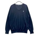 MUNSING WEAR Munsingwear одежда XSG4300 шерсть вязаный свитер темно-синий серия L Golf одежда мужской 
