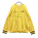 MUNSING WEAR Munsingwear одежда 2024 год модели длинный рукав вязаный свитер a-ga il рисунок оттенок желтого 3L Golf одежда женский 