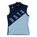 DESCENTE GOLF Descente Golf ta-toru шея вязаный лучший темно-синий серия L Golf одежда женский 