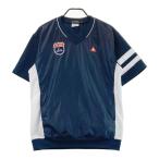 LE COQ GOLF Le Coq Golf V шея короткий рукав блузон темно-синий серия LL Golf одежда мужской 