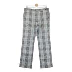 KAPPA GOLF Kappa Golf длинные брюки в клетку серый серия 85 Golf одежда мужской 