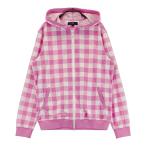 CALLAWAY Callaway с капюшоном Zip жакет серебристый жевательная резинка в клетку розовый серия L Golf одежда женский 