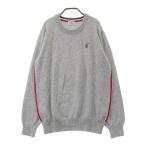 MUNSING WEAR Munsingwear одежда SL4311 кашемир . вырез лодочкой длинный рукав вязаный se-ta серый серия LL Golf одежда женский 