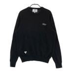 MASTER BUNNY EDITION тормозные колодки ba колено выпуск кашемир . вязаный свитер вышивка оттенок черного 4 Golf одежда мужской 