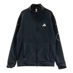 ADIDAS GOLF Adidas Golf 2023 год модели картон вязаный Zip жакет оттенок черного M Golf одежда мужской 