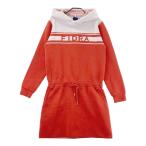 FIDRA Fidra с капюшоном . длинный рукав вязаный One-piece orange серия L Golf одежда женский 