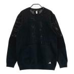 ADIDAS GOLF Adidas Golf 2024 год модели вязаный свитер оттенок черного XL Golf одежда мужской 