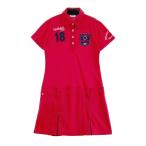 FILA GOLF filler Golf короткий рукав One-piece оттенок красного M Golf одежда женский 